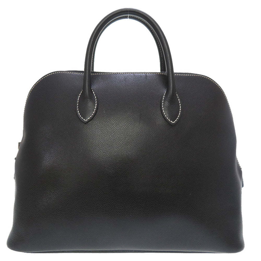 美品 エルメス ウェブ リセ ブラック シルバー金具 □F刻印 ハンドバッグ バッグ 黒 0099 【中古】 HERMES