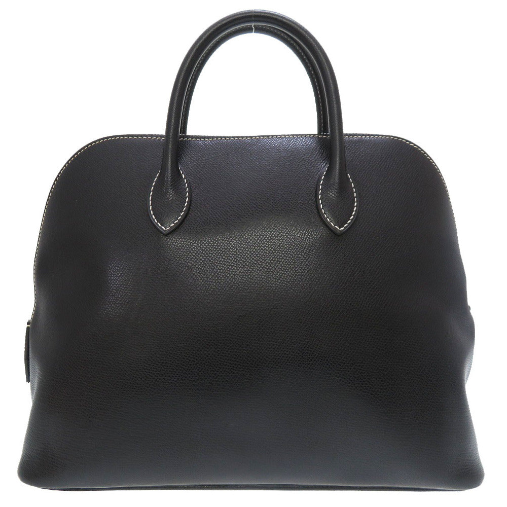 美品 エルメス ウェブ リセ ブラック シルバー金具 □F刻印 ハンドバッグ バッグ 黒 0099 【中古】 HERMES