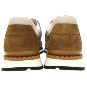 未使用 ベルルッティ ラントラック トリノ Run Track Torino レザー ブラウン スニーカー 茶 0123 【中古】 Berluti