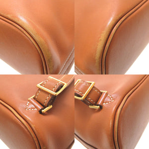 エルメス ボリードアド ヴォーガリバー ゴールド ゴールド金具 □A刻印 リュックサック バックパック バッグ 茶 0130 【中古】 HERMES