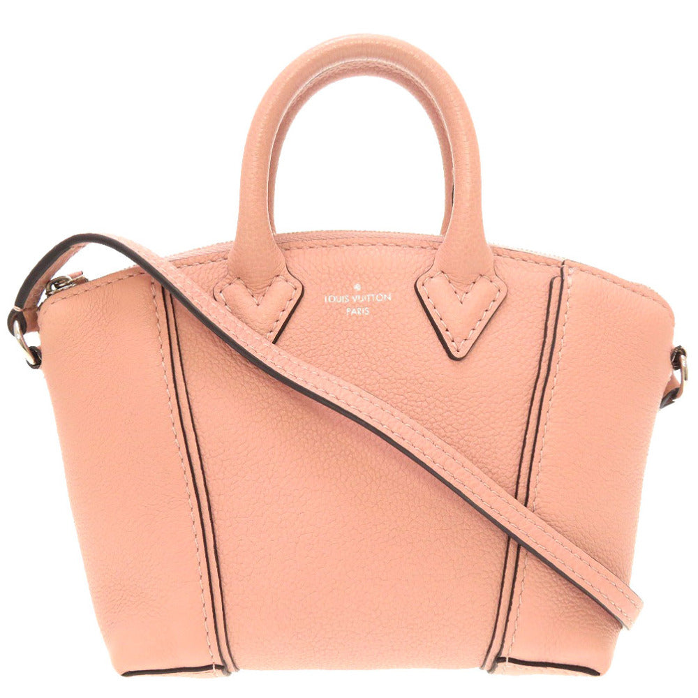 美品 ルイ ヴィトン パルナセア ナノロックイット マグノリア レザー M61256 2WAY ハンドバッグ バッグ LV 0133 【中古】 LOUIS VUITTON