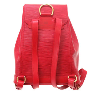 未使用 ルイ ヴィトン エピ モンスリMM カスティリアンレッド モナコ公園 700年記念 リュックサック デイパック バッグ 赤 LV 0134 【中古】 LOUIS VUITTON