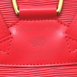 未使用 ルイ ヴィトン エピ モンスリMM カスティリアンレッド モナコ公園 700年記念 リュックサック デイパック バッグ 赤 LV 0134 【中古】 LOUIS VUITTON