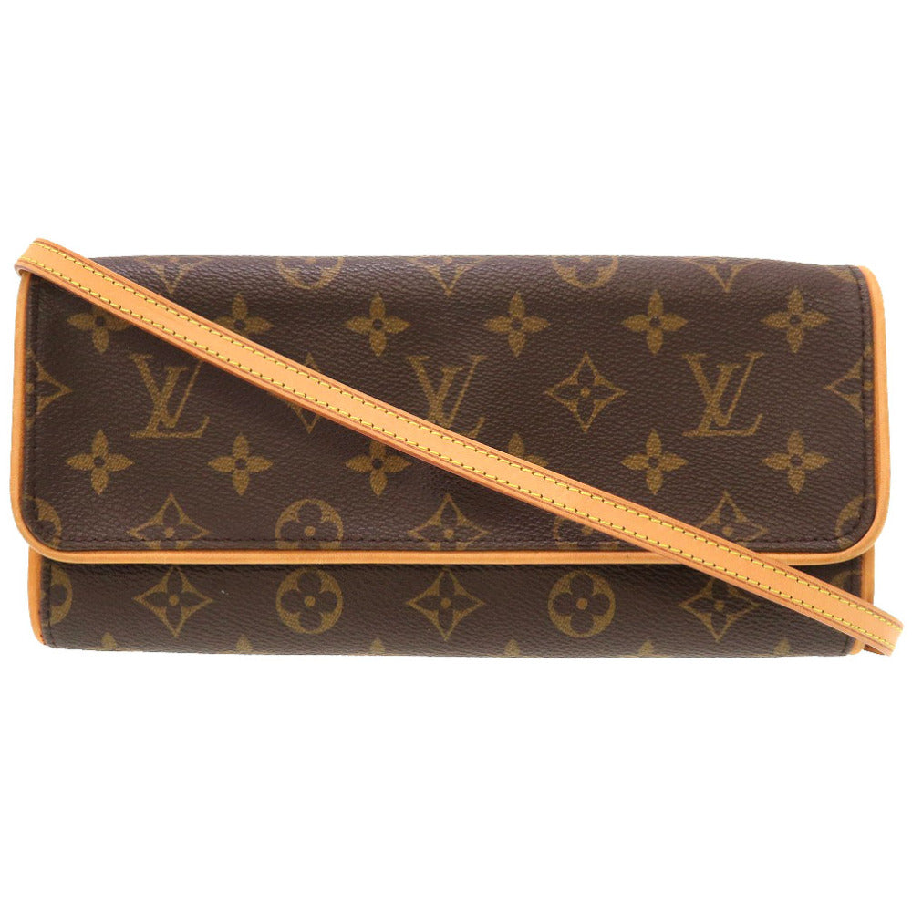 美品 ルイ ヴィトン モノグラム ポシェットツインGM M51852 ショルダーバッグ バッグ LV 0140 【中古】 LOUIS VUITTON