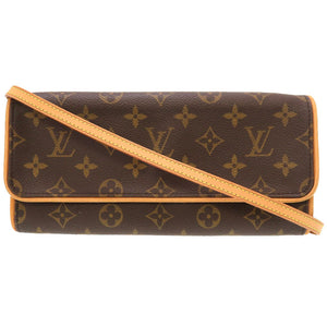 美品 ルイ ヴィトン モノグラム ポシェットツインGM M51852 ショルダーバッグ バッグ LV 0140 【中古】 LOUIS VUITTON