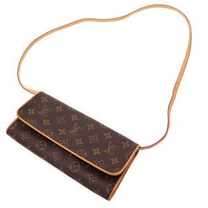 美品 ルイ ヴィトン モノグラム ポシェットツインGM M51852 ショルダーバッグ バッグ LV 0140 【中古】 LOUIS VUITTON