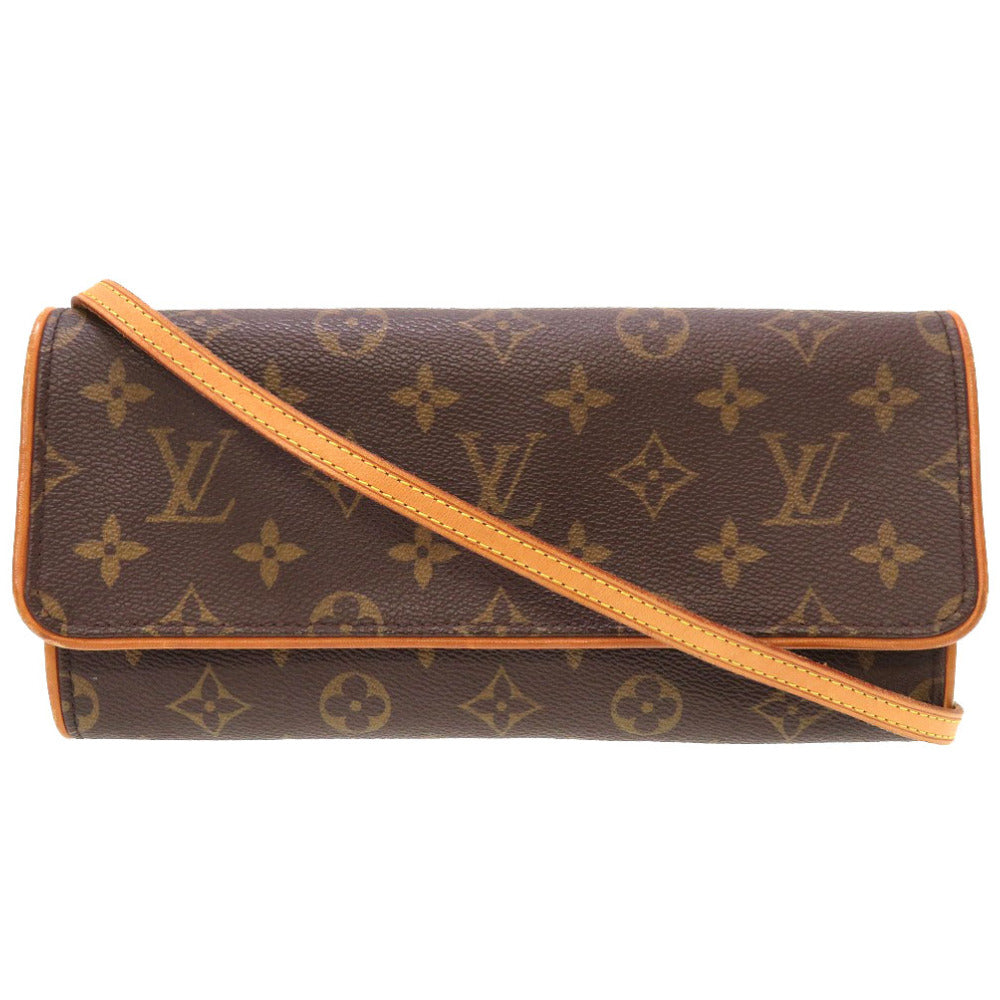 ルイ ヴィトン モノグラム ポシェットツインGM M51852 ショルダーバッグ バッグ LV 0141 【中古】 LOUIS VUITTON