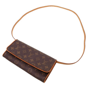 ルイ ヴィトン モノグラム ポシェットツインGM M51852 ショルダーバッグ バッグ LV 0141 【中古】 LOUIS VUITTON