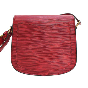 美品 ルイヴィトン エピ ミニサンクルー M52217 カスティリアンレッド 赤 ショルダーバッグ LV 0151【中古】LOUIS VUITTON