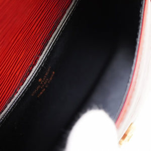 美品 ルイヴィトン エピ ミニサンクルー M52217 カスティリアンレッド 赤 ショルダーバッグ LV 0151【中古】LOUIS VUITTON