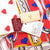 未使用 エルメス カレ90 ブリッド ドゥ ガラ ラヴ Brides de Gala love 2019年春夏 シルク ルージュヴィフ スカーフ 0158 【中古】 HERMES