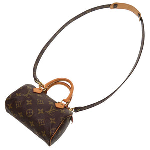 美品 ルイ ヴィトン モノグラム ミニスピーディ M41534 2WAY ハンドバッグ バッグ LV 0164 【中古】 LOUIS VUITTON