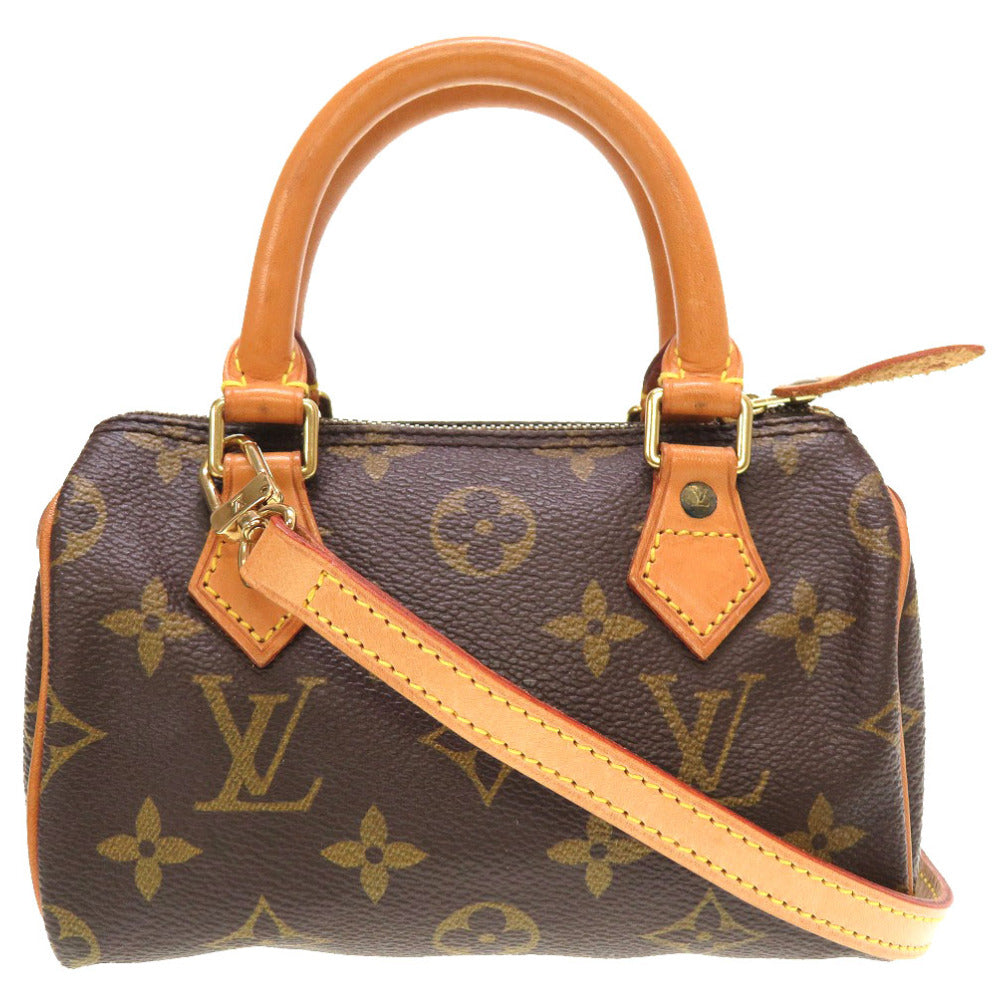 美品 ルイ ヴィトン モノグラム ミニスピーディ M41534 2WAY ハンドバッグ バッグ LV 0165 【中古】 LOUIS VUITTON
