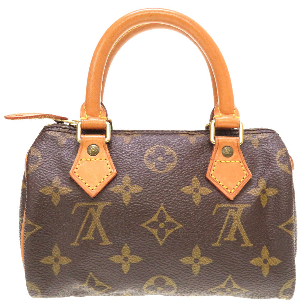 美品 ルイ ヴィトン モノグラム ミニスピーディ M41534 2WAY ハンドバッグ バッグ LV 0165 【中古】 LOUIS VUITTON