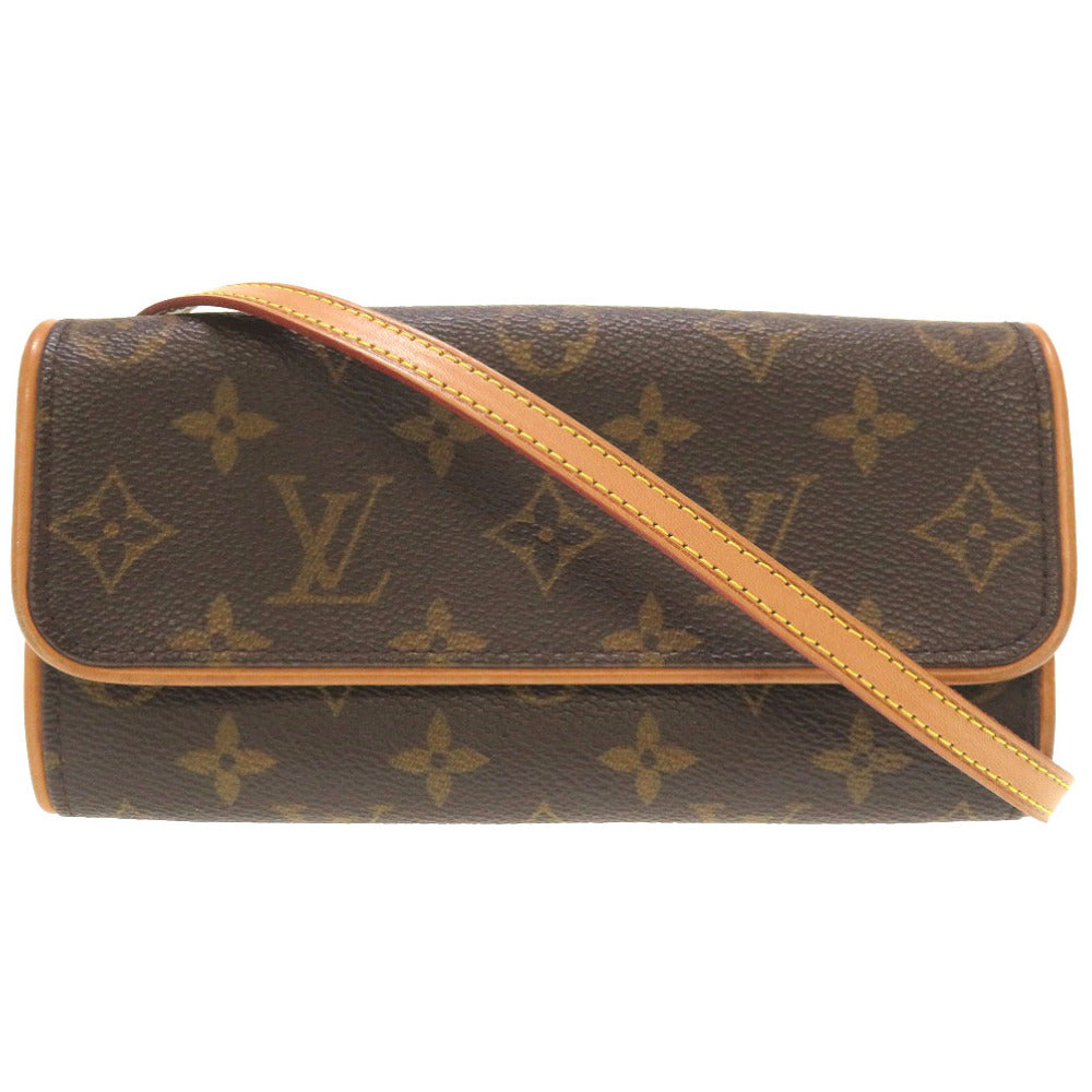 ルイ ヴィトン モノグラム ポシェットツインPM M51854 ショルダーバッグ バッグ LV 0171 【中古】 LOUIS VUITTON