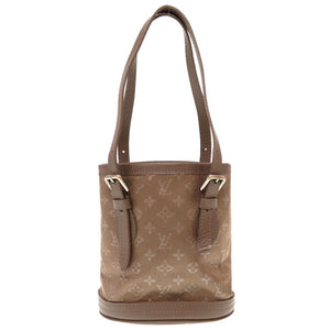 美品 ルイ ヴィトン モノグラムサテン リトルバケット M92145 ハンドバッグ バッグ LV 0174 【中古】 LOUIS VUITTON