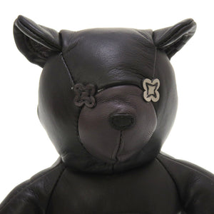 美品 ルイ ヴィトン × フラグメント モノグラム エクリプス ドゥドゥ ルイ ブラック GI0184 藤原ヒロシ テディベア クマ ぬいぐるみ 黒 LV 0176 【中古】 LOUIS VUITTON × FRAGMENT