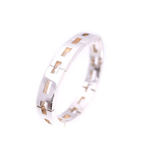 エルメス Hモチーフ バングル ブレスレット ヴィンテージ シルバー925 アクセサリー 0185【中古】HERMES レディース