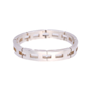 エルメス Hモチーフ バングル ブレスレット ヴィンテージ シルバー925 アクセサリー 0185【中古】HERMES レディース