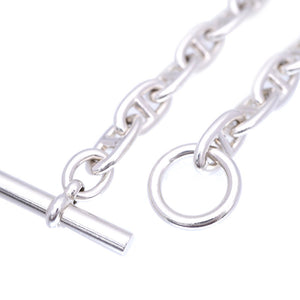 エルメス シェーヌダンクル GM 15コマ ブレスレット シルバー925 アクセサリー 0186【中古】HERMES メンズ