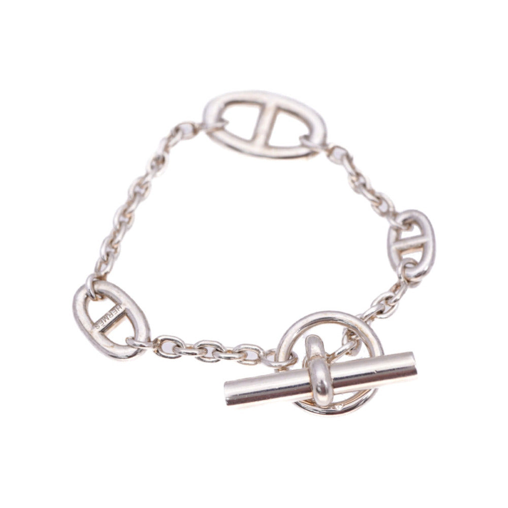 エルメス シェーヌダンクル ファランドール ブレスレット シルバー925 アクセサリー 0187【中古】HERMES