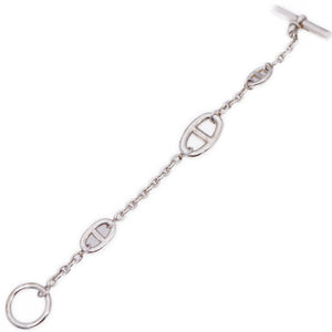 エルメス シェーヌダンクル ファランドール ブレスレット シルバー925 アクセサリー 0187【中古】HERMES