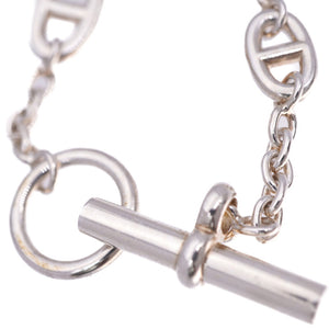 エルメス シェーヌダンクル ファランドール ブレスレット シルバー925 アクセサリー 0187【中古】HERMES