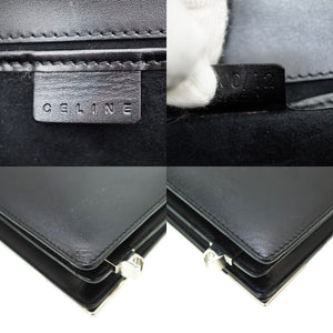 セリーヌ ショルダーバッグ 2WAY レザー ブラック 黒 0192【中古】CELINE