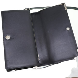 セリーヌ ショルダーバッグ 2WAY レザー ブラック 黒 0192【中古】CELINE