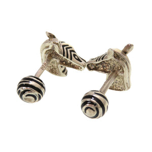 ティファニー ゼブラ シルバー カフス シマウマ シルバー925 アクセサリー 0203 【中古】 TIFFANY&Co.