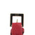 美品 ヴァレンティノ ロックスタッズ カーフ レッド ブレスレット 0175【中古】VALENTINO
