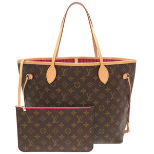 新品同様 ルイ ヴィトン モノグラム 新型 ネヴァーフルMM フューシャ M40996 トートバッグ バッグ LV 0007 【中古】 LOUIS VUITTON