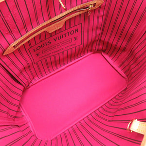 新品同様 ルイ ヴィトン モノグラム 新型 ネヴァーフルMM フューシャ M40996 トートバッグ バッグ LV 0007 【中古】 LOUIS VUITTON
