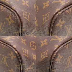 新品同様 ルイ ヴィトン モノグラム 新型 ネヴァーフルMM フューシャ M40996 トートバッグ バッグ LV 0007 【中古】 LOUIS VUITTON