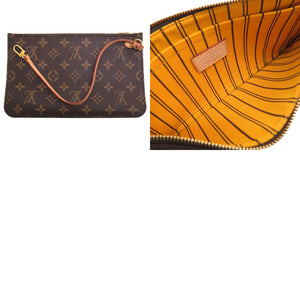 美品 ルイ ヴィトン モノグラム 新型 ネヴァーフルMM ミモザ M40997 トートバッグ バッグ LV 0011 【中古】 LOUIS VUITTON