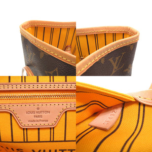 美品 ルイ ヴィトン モノグラム 新型 ネヴァーフルMM ミモザ M40997 トートバッグ バッグ LV 0011 【中古】 LOUIS VUITTON