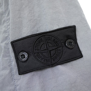 ストーンアイランド CAGOULE SILON シロン ナイロン ジャケット サイズM ナイロン/シルク グレー 0016【中古】STONE ISLAND メンズ
