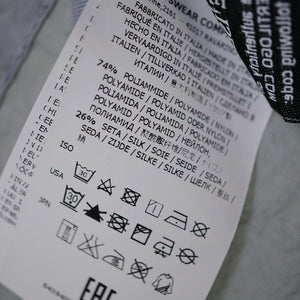 ストーンアイランド CAGOULE SILON シロン ナイロン ジャケット サイズM ナイロン/シルク グレー 0016【中古】STONE ISLAND メンズ