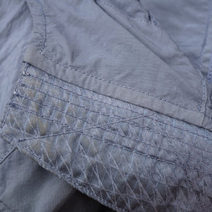 ストーンアイランド CAGOULE SILON シロン ナイロン ジャケット サイズM ナイロン/シルク グレー 0016【中古】STONE ISLAND メンズ