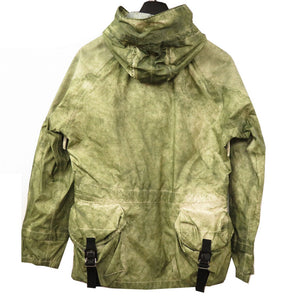 新品同様 ストーンアイランド プルオーバー ミリタリージャケット 721500250325 緑 タイダイ グリーン 0037【中古】STONE ISLAND メンズ