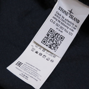 美品 ストーンアイランド コーデュロイ ポケット 長袖シャツ 731512111 サイズL ネイビー 紺 メンズ 0038【中古】STONE ISLAND