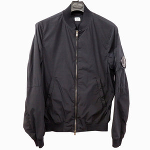 美品 CPカンパニー MA1 ゴーグル ナイロンジャケット ネイビー 紺 サイズ52 メンズ 0040【中古】C.P.COMPANY