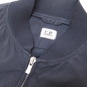 美品 CPカンパニー MA1 ゴーグル ナイロンジャケット ネイビー 紺 サイズ52 メンズ 0040【中古】C.P.COMPANY