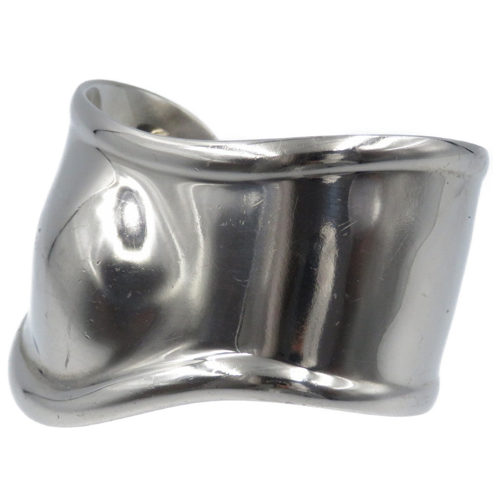 ティファニー ボーン カフ エルサ・ペレッティ ルテニウム ガンメタリック バングル 0046【中古】TIFFANY&Co.