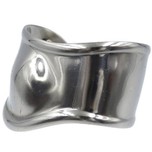 ティファニー ボーン カフ エルサ・ペレッティ ルテニウム ガンメタリック バングル 0046【中古】TIFFANY&Co.