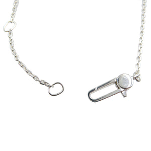 美品 グッチ トレードマーク ハート シルバー925 ペンダント ネックレス 0051【中古】GUCCI