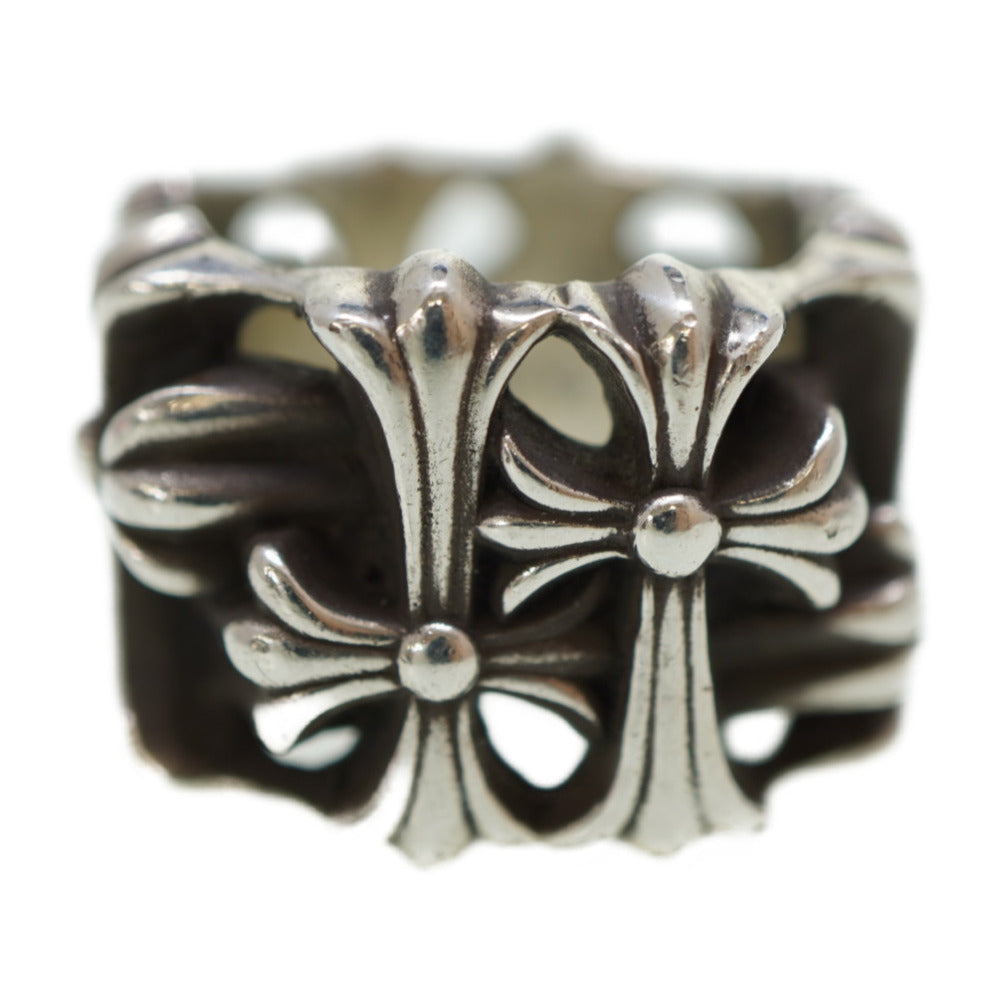 美品 クロムハーツ セメタリークロス スクエア シルバー925 リング 指輪  20号 アクセサリー 0062【中古】CHROME HEARTS メンズ