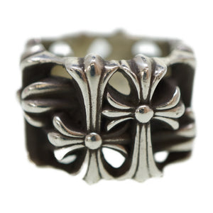 美品 クロムハーツ セメタリークロス スクエア シルバー925 リング 指輪  20号 アクセサリー 0062【中古】CHROME HEARTS メンズ