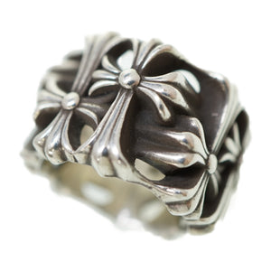 美品 クロムハーツ セメタリークロス スクエア シルバー925 リング 指輪  20号 アクセサリー 0062【中古】CHROME HEARTS メンズ