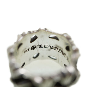 美品 クロムハーツ セメタリークロス スクエア シルバー925 リング 指輪  20号 アクセサリー 0062【中古】CHROME HEARTS メンズ